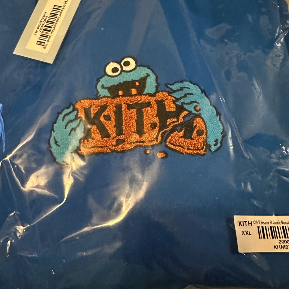 Kith x Sesame Street Cookie Monster Nelson Crewneck - Picture 5 of 9